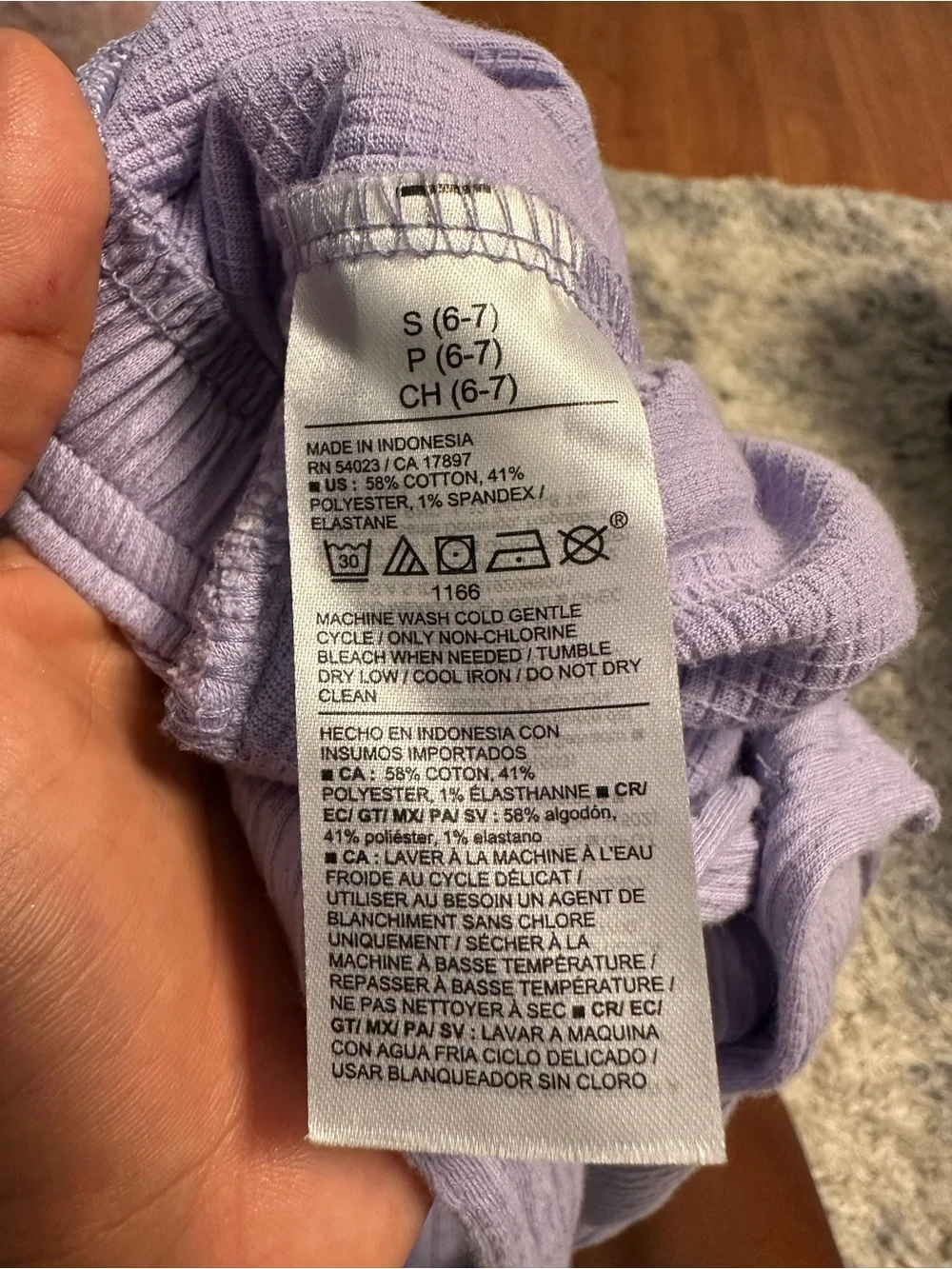 Old Navy Girls Lilac Button-Front Tie-Knot Jumpsuit Size 6-7